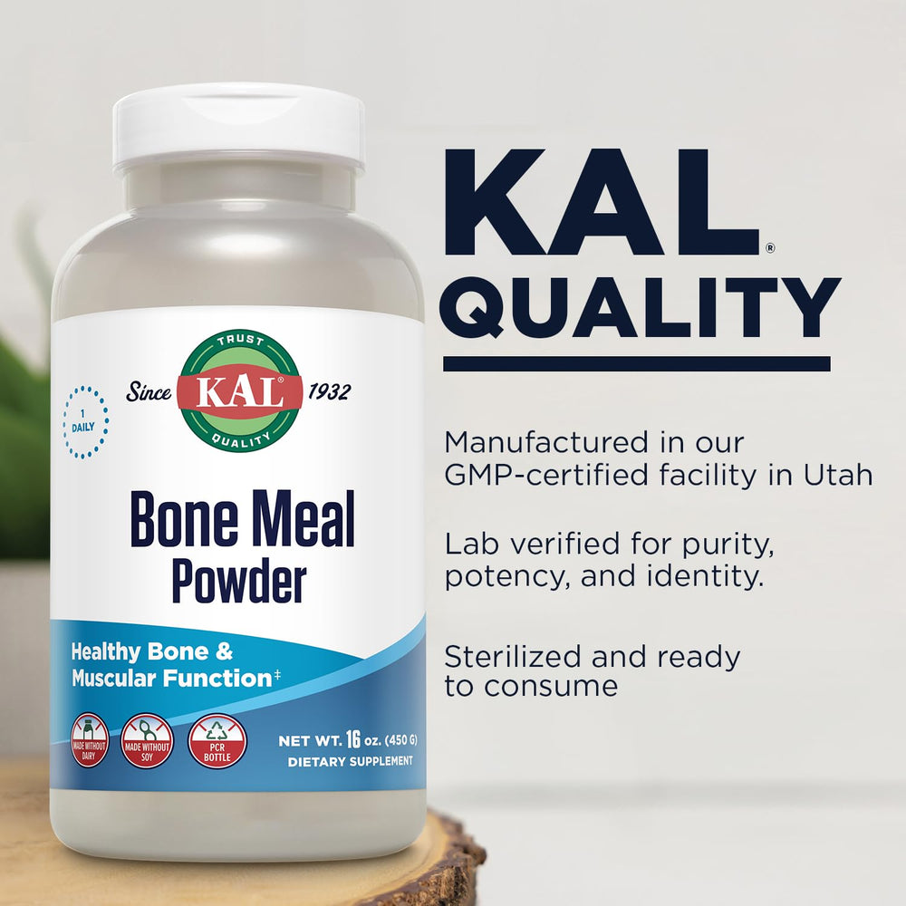Bone meal powder added to baked goods