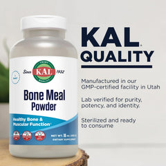 Bone meal powder added to baked goods