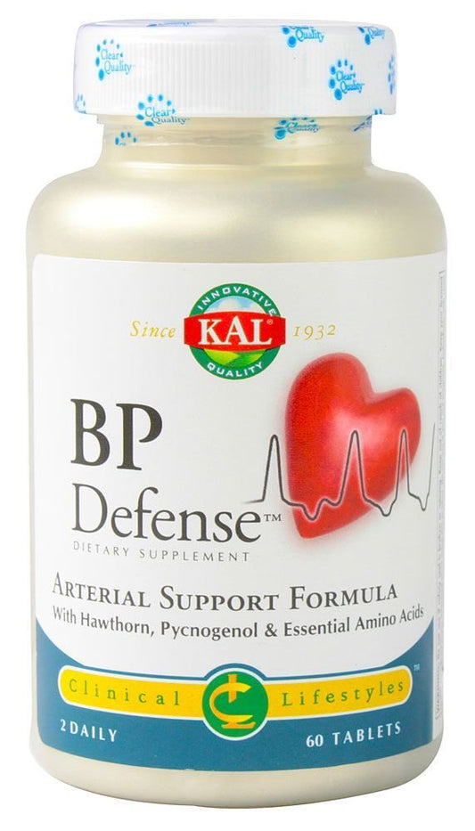 KAL BP Defense Tablets bottle 60-count