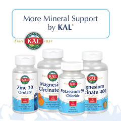 KAL Calcium Plus Tablets bottle and packaging on white background
