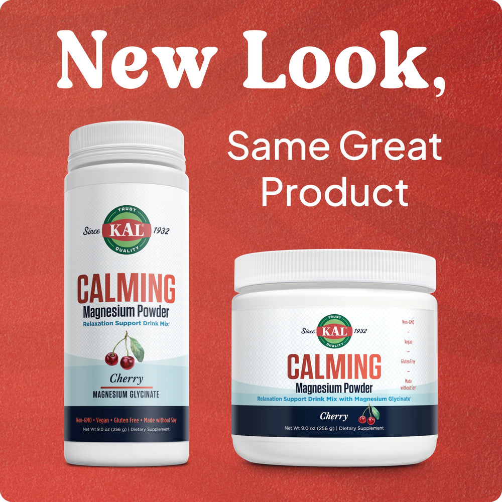 Scoop of Calming Magnesium Powder Cherry Flavor on a spoon
