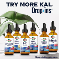 Vitamin D3 + K2 drops with citrus flavor label