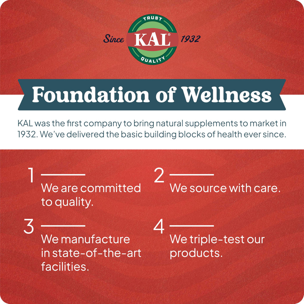GMP-certified manufacturing facility for KAL supplements