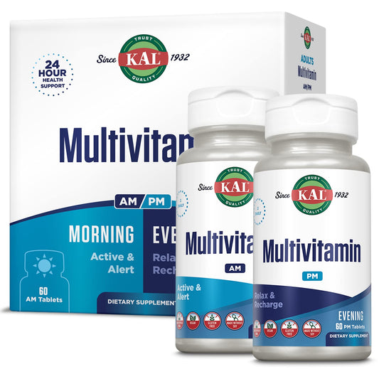 KAL Multivitamin AM/PM bottle front view