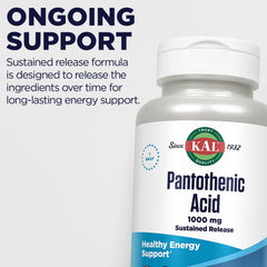 100 tablets bottle shown for Pantothenic Acid 1000mg