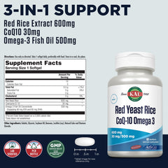 Soft gels arranged with supplement blend