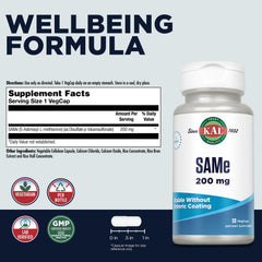 KAL SAMe 200 mg vegetarian capsules