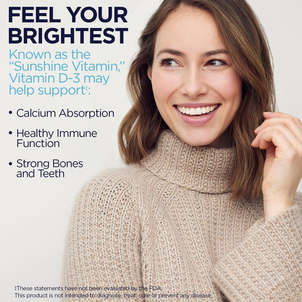 Graphic illustrating immune health support from Vitamin D3