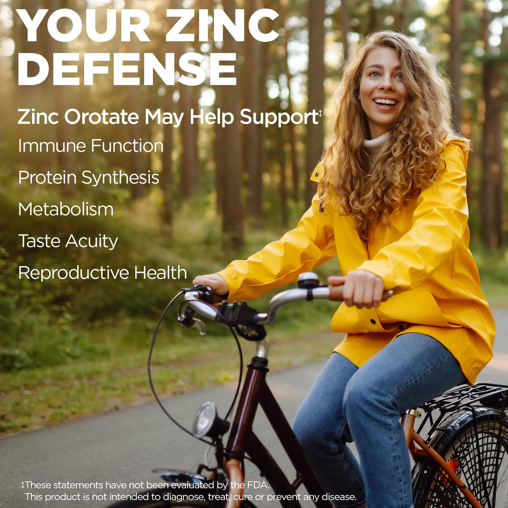 Sustained-release zinc tablets for ongoing absorption