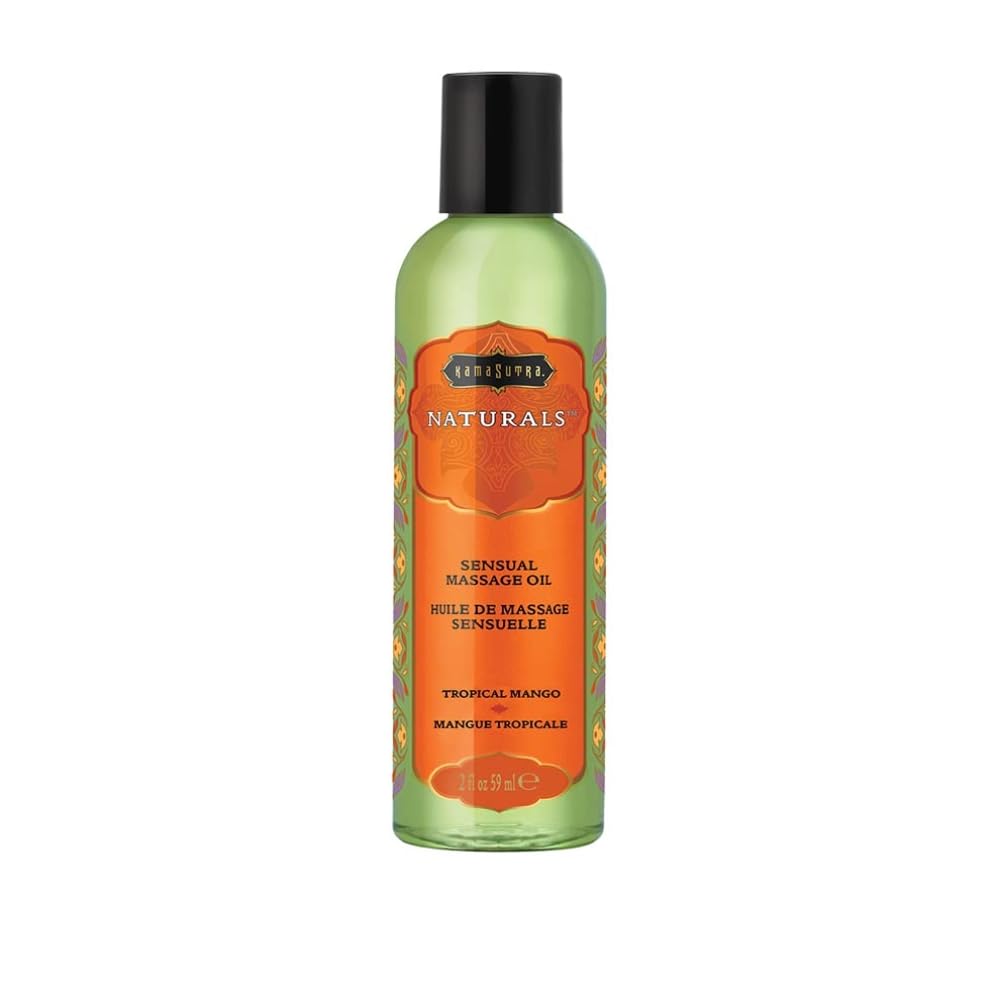 KAMA SUTRA Naturals Tropical Mango Massage Oil 2 oz