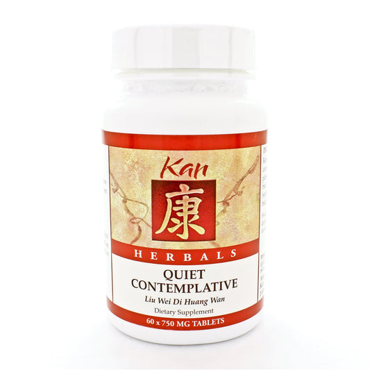 Bottle of Kan Herbs Quiet Contemplative 60 Tablets