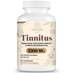 Bottle of Kanacoufce 1500mg tinnitus supplement