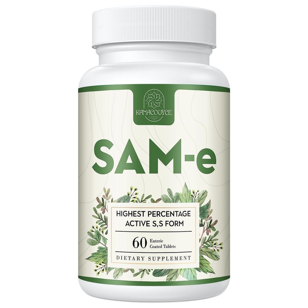 Kanacoufce SAM-e 1100mg bottle with 60 tablets