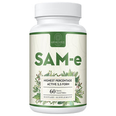 Kanacoufce SAM-e 1100mg bottle with 60 tablets