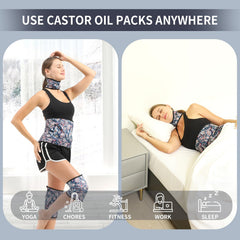 Zipper pocket on belly wrap for heat or cold pack