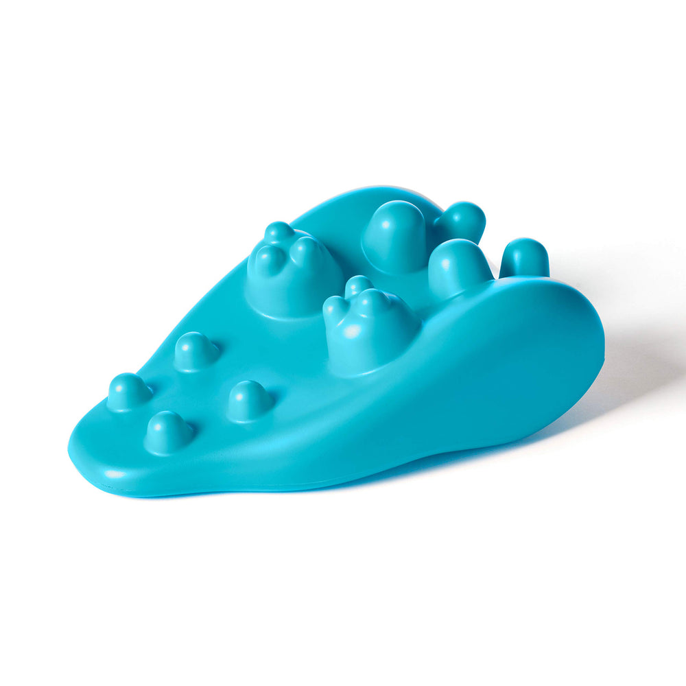 Blue Kanjo Acupressure Neck Pain Relief Cushion – front view