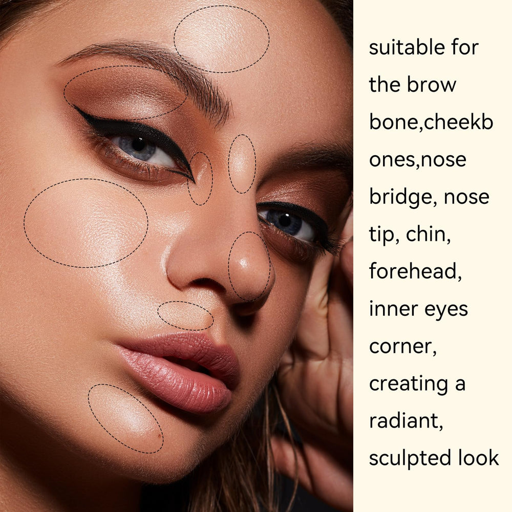 K'APEINE three-color palette offering versatile glow options