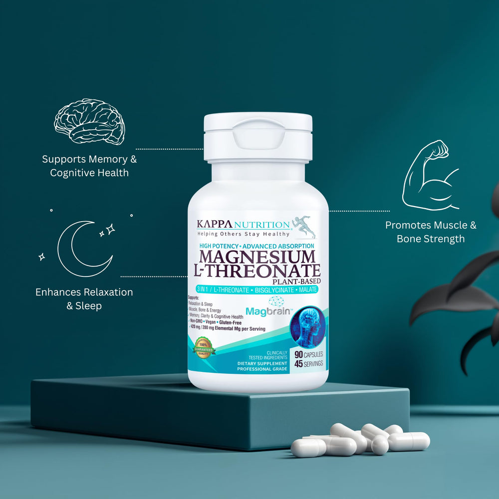 420 mg elemental magnesium per serving in Magbrain