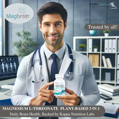 Ingredients panel for Magbrain Magnesium L-Threonate