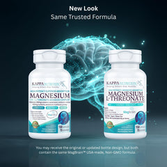 Serving size showing 3 capsules delivering 420 mg elemental magnesium