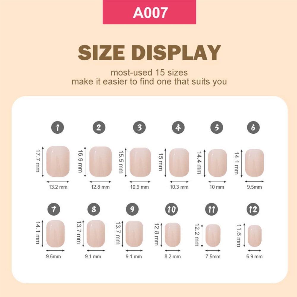 KASOICRA reusable press-on nails for quick touch-ups.