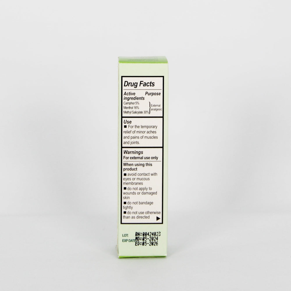 Natural ingredients Menthol, Camphor, and eucalyptus oil illustration