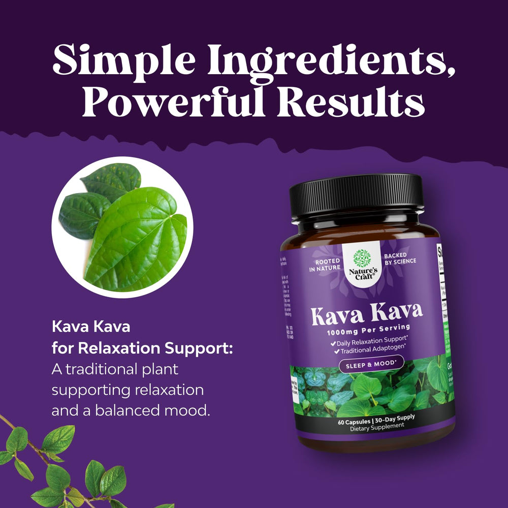 Close-up of kavalactones content in Kava Kava extract
