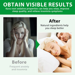 Relaxation and sleep concept illustration for Kava Kava