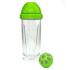 36 oz capacity with measurement marks up to 26 oz