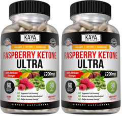 Kaya Naturals Raspberry Ketone bottle front