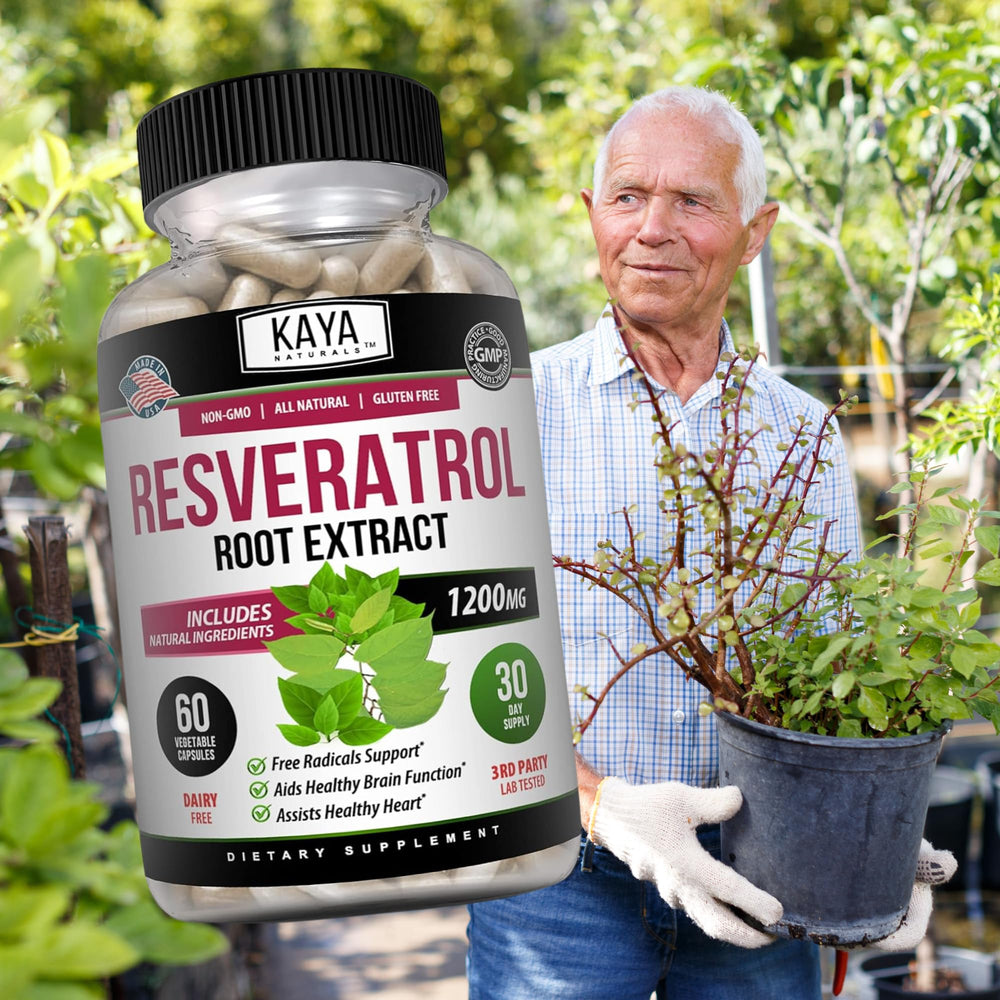 Concept image of healthy aging with Kaya Naturals