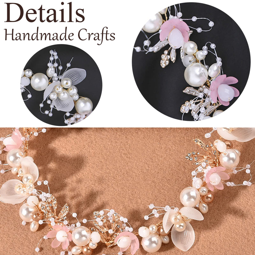 Kayzon Princess Headpiece for bridal events exudes charm and keeps hair in place.