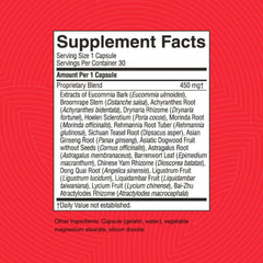 Eucommia bark ingredient in KB-C formula