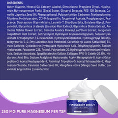 Nourishing shea butter and plant-based ingredients in cream
