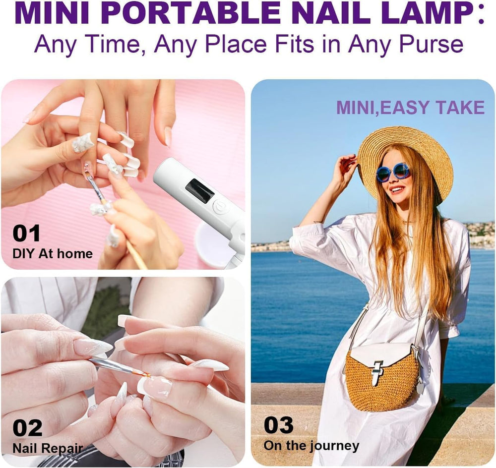Keep Twenty-gel-curing-lamp delivers quick, even drying for various polishes