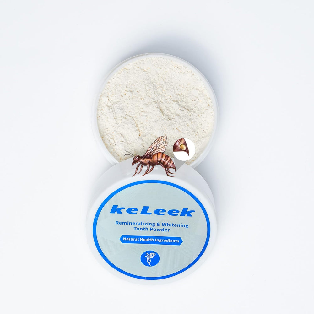 KeLeek hydroxyapatite tooth powder 1.76 oz pack