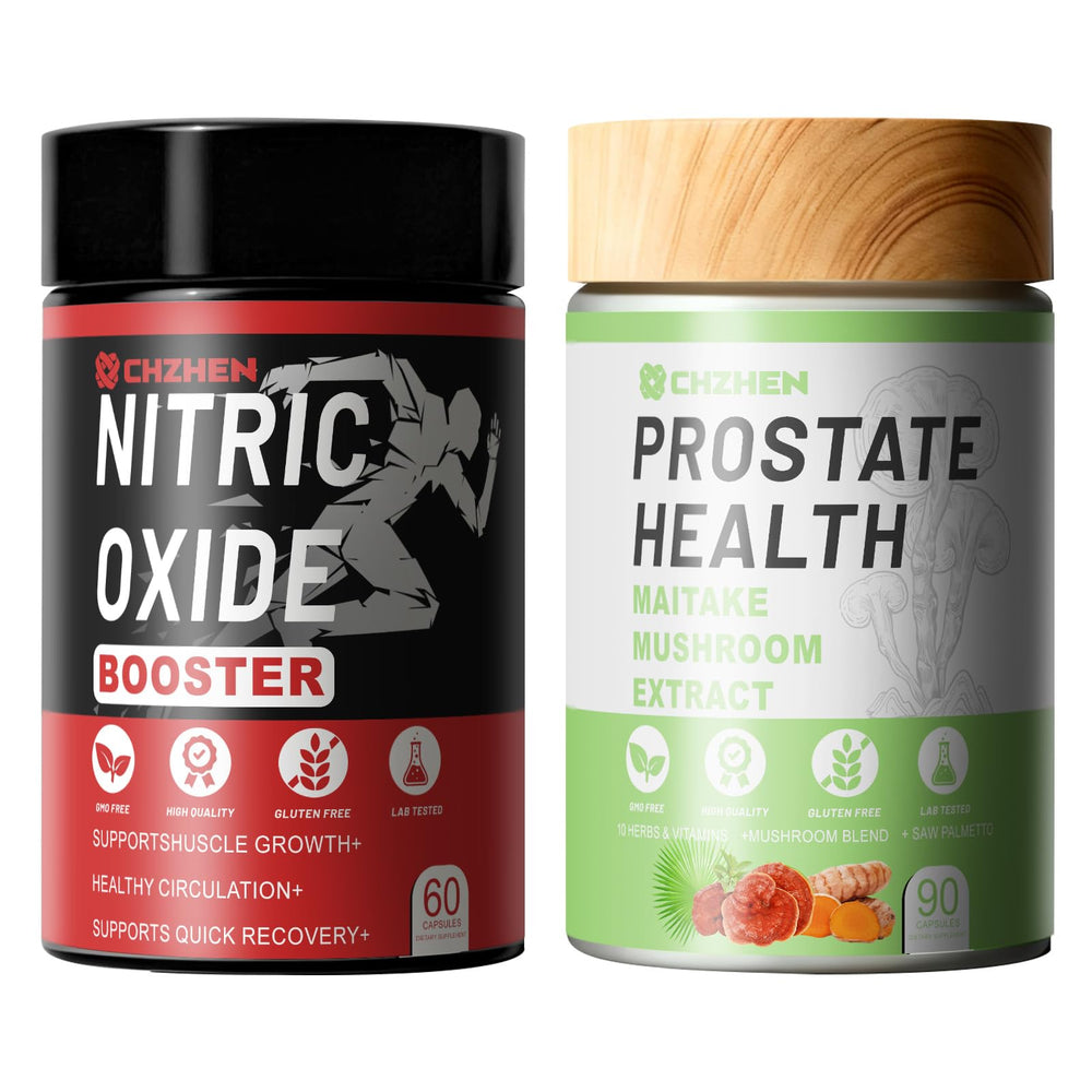 Man using KERENC Prostate Health supplements for an active lifestyle