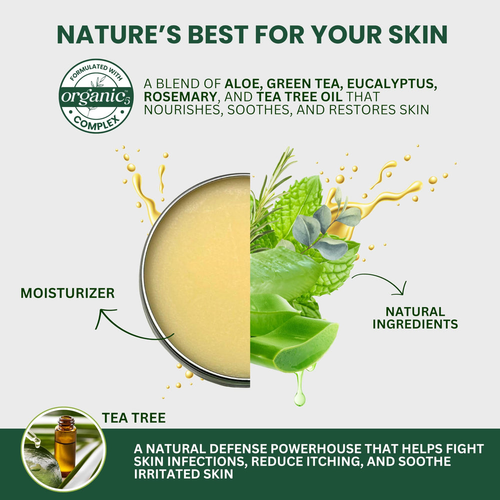 KESMEDIK balm texture closeup highlighting non-greasy hydration formula