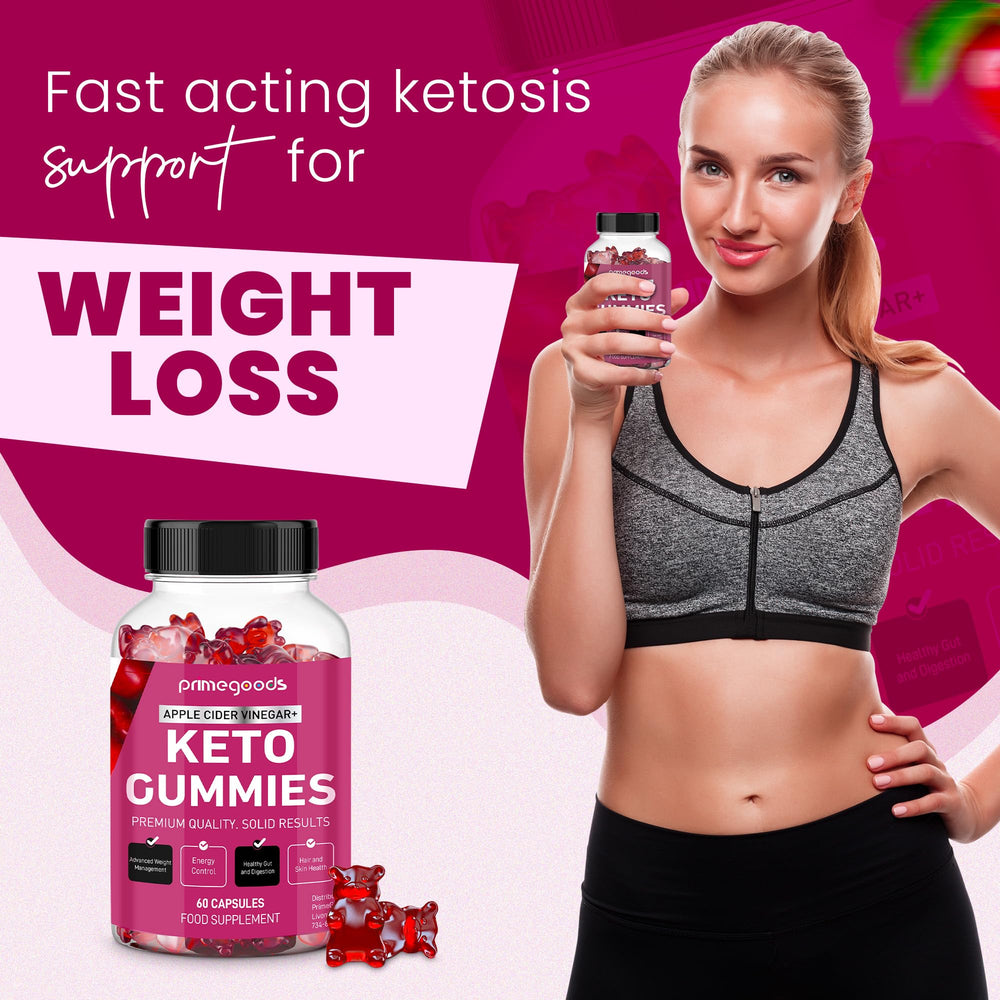 Close-up of Keto ACV Gummies ingredients