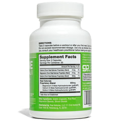 Bottle front view of Keto BHB Salts Capsules