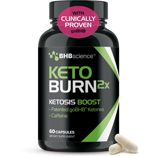 Keto BHB Exogenous Ketones bottle featuring goBHB branding