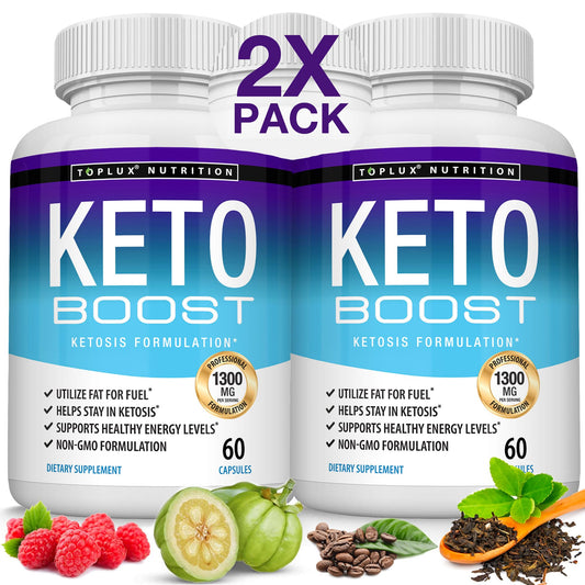 Keto Boost Diet Pills bottle on white background