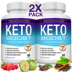 Keto Boost Diet Pills bottle on white background