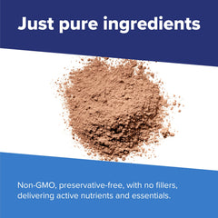 Keto Collagen Chocolate mixed in coffee