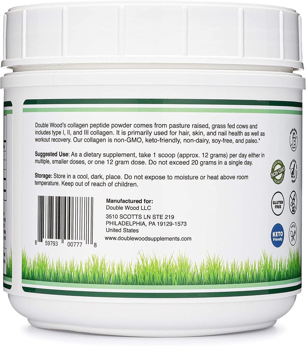 Keto-friendly collagen powder with zero carbs