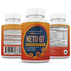 Keto GT Keto Pills bottle packaging and box