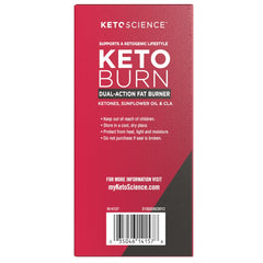 Keto Burn Capsules arranged for a daily four-capsule serving