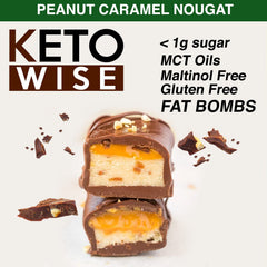 Nutrition facts showing 7g fat and 2g net carbs per serving