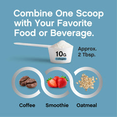 Keto-friendly and gluten-free collagen powder