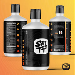 Keto Chow SALTT Minerals ingredients chart highlights trace minerals and essential nutrients.